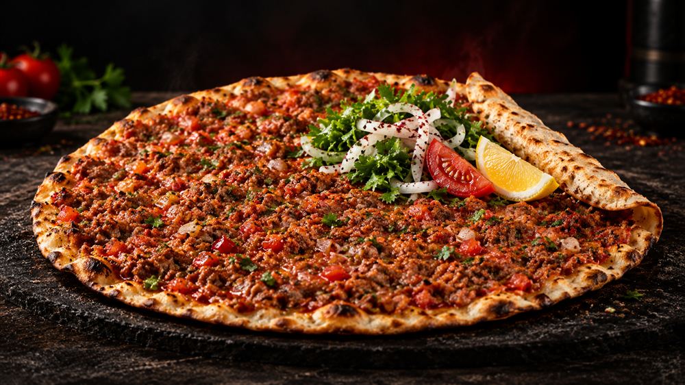 Lahmacun bei Döner Point