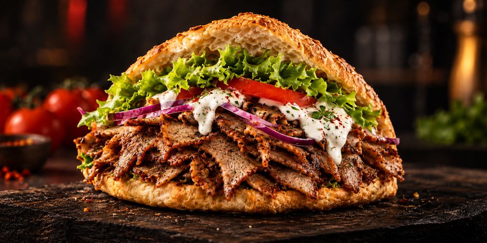 Döner-Tasche STEAK Kalbfleish bei Döner Point