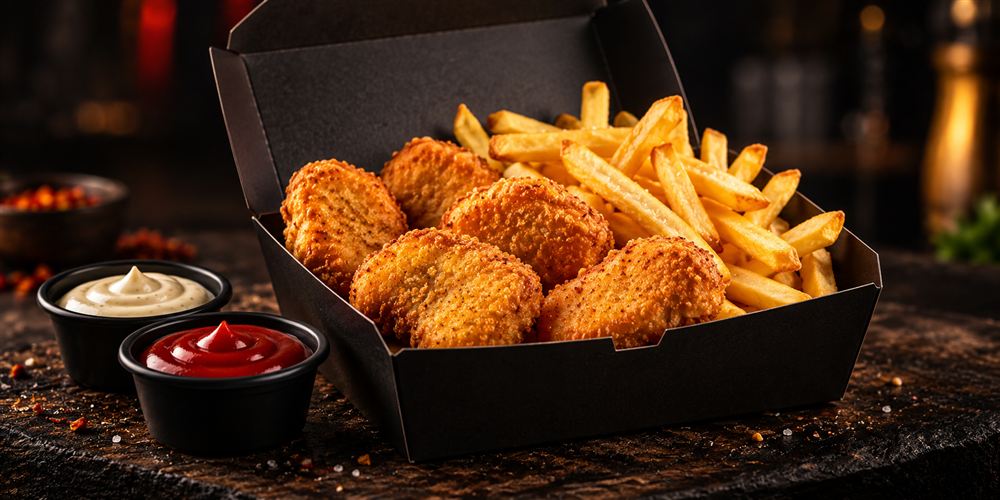 Chicken-Nuggets-Box bei Döner Point